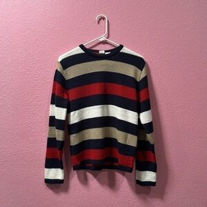 BUZZCUTS Junior’s Multicolored Striped Knit Sweater Size XL